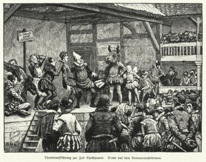 Representación de El sueño de una noche de verano de William Shakespeare durante la vida del dramaturgo