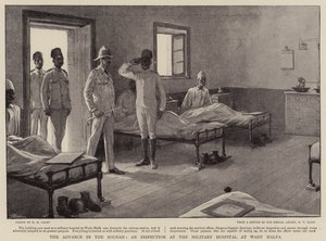 El avance en Sudán, una inspección en el hospital militar en Wady Halfa