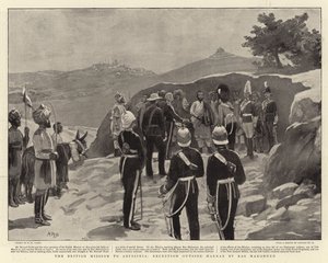 La Misión Británica a Abisinia, Recepción fuera de Harrar por Ras Makonnen de Henry Marriott Paget