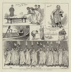 Las ranas de Aristófanes en Oxford de Henry Marriott Paget