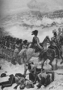 Los Highlanders en el Alma, c1890 de Henry Marriott Paget