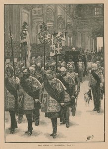 El entierro del Duque de Wellington de Henry Marriott Paget