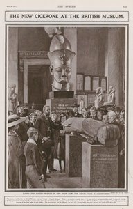 El nuevo Cicerone en el Museo Británico de Henry Marriott Paget