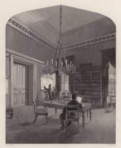 Sala de Mapas del United Service Club, Westminster, Londres de Henry Melville