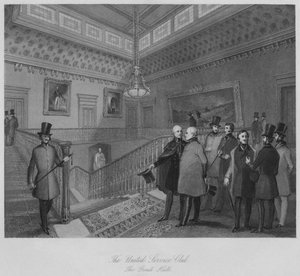 El United Service Club. El Gran Salón de Henry Melville