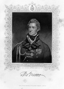 Sir Thomas Munro 1761-1827, soldado y estadista escocés, siglo XIX de Henry Meyer