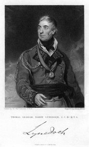 Thomas Graham, 1er Barón Lynedoch, político y soldado escocés, 1831 de Henry Meyer