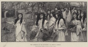 La Recolección del Muérdago de Henry Meynell Rheam