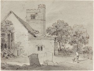 Iglesia de Aldenham, Hertfordshire de Henry Monro
