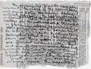 Fragmento del diario de Stanley, ilustración de 