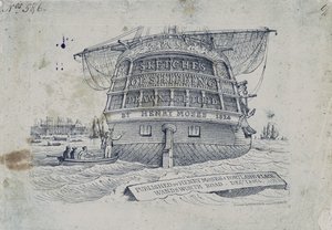 Portada de Sketches of Shipping de Henry Moses