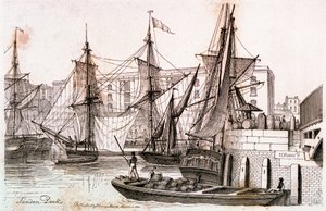 Muelles de Londres de Henry Moses