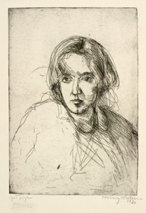 Retrato de mujer de Henry Nielsen