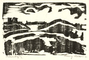 Paisaje con colinas de Henry Nielsen
