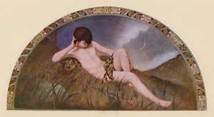 Endymion de Keats (litografía en color)