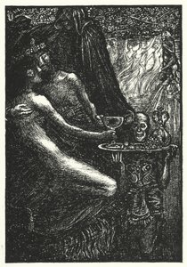 Poema de Matthew Arnold: Mycerinus (grabado)