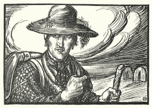 El gitano erudito (grabado)