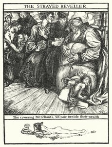 Poema de Matthew Arnold: El reveller extraviado (grabado) de Henry Ospovat