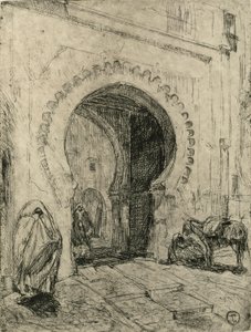 Puerta de Tánger de Henry Ossawa Tanner