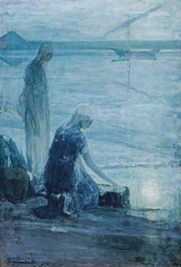 Moisés en los Juncos de Henry Ossawa Tanner