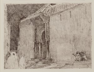 Mezquita de Tánger de Henry Ossawa Tanner