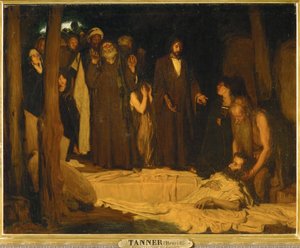 La resurrección de Lázaro de Henry Ossawa Tanner