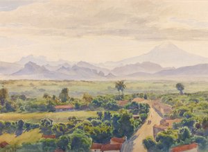 Vista de Cuernavaca, finales del siglo XIX-principios del siglo XX