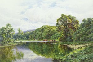 El Támesis cerca de Henley de Henry Parker