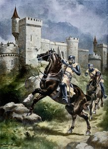 El Asedio de Chaluz, ilustración de 