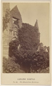Castillo de Ludlow. Los edificios isabelinos. de Henry Peach Robinson