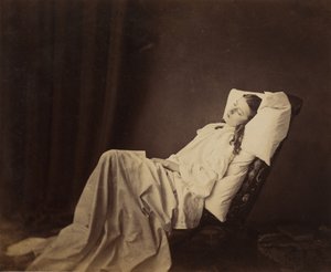She Never Told Her Love,1857 (foto) de Henry Peach Robinson