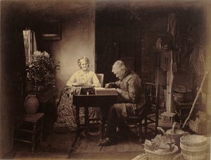 Cuando el trabajo del día está hecho de Henry Peach Robinson