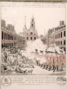 La Masacre de Boston, 5 de marzo de 1770 de Henry Pelham