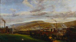 Paisaje industrial de Gales del Sur de Henry Penry Williams
