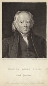 William Allen - Primer Presidente de la Sociedad Farmacéutica de Gran Bretaña (1770-1843) (grabado) de Henry Perronet (after) Briggs