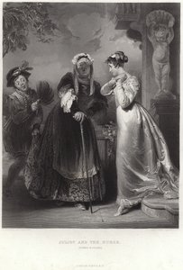 Julieta y la nodriza de Henry Perronet Briggs