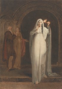 La escena del sonambulismo en Macbeth de Henry Pierce Bone
