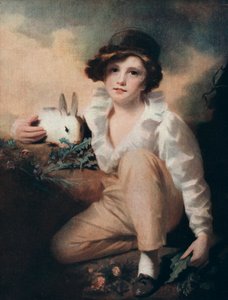 Niño con Conejo, c1814, 1912