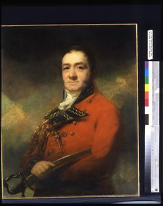 General de División Charles Reynolds (óleo sobre lienzo) de Henry Raeburn