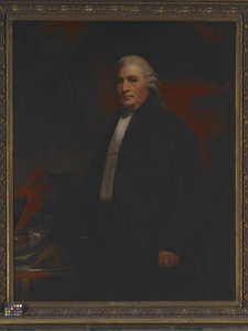 Retrato de Lord Robert Blair (óleo sobre lienzo) de Henry Raeburn