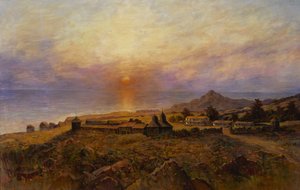 Fuerte Ross. Asentamiento de la Compañía Ruso-Americana, c. 1880 de Henry Raschen