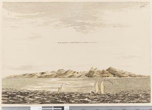 Página 16 Otaheite, cuando el punto Venus está a S.O. por O. a 5 millas de distancia, 1768-75 de Henry Roberts