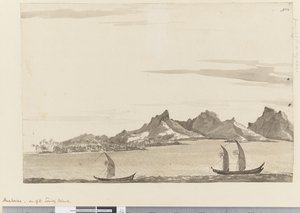 Página 22 Huaheine, una de las islas de la sociedad, 1768-75 de Henry Roberts