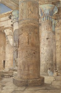 Templo en la isla de Philae de Henry Roderick Newman