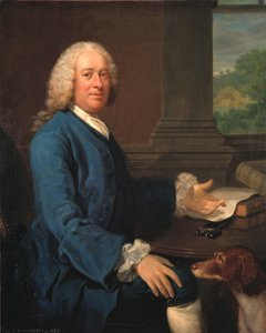 Sir Charles Kemeys-Tynte (1710-1785) (Óleo sobre lienzo) de Henry S. Parkerman