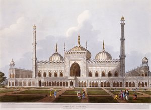 Mezquita en Lucknow, 1824 de Henry Salt