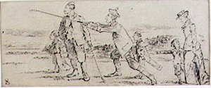 El golpe desafortunado, ilustración de la revista 
