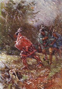En la Senda de Guerra en Invierno de Henry Sandham