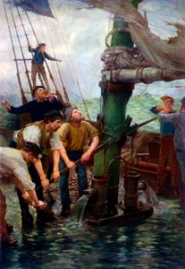 ¡Todos a las bombas! por Henry S. Tuke de Henry Scott Tuke