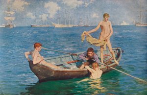 August Blue, 1893 de Henry Scott Tuke